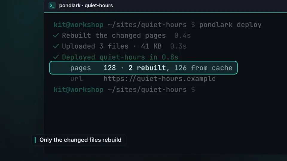 Terminal Session Film: sample output